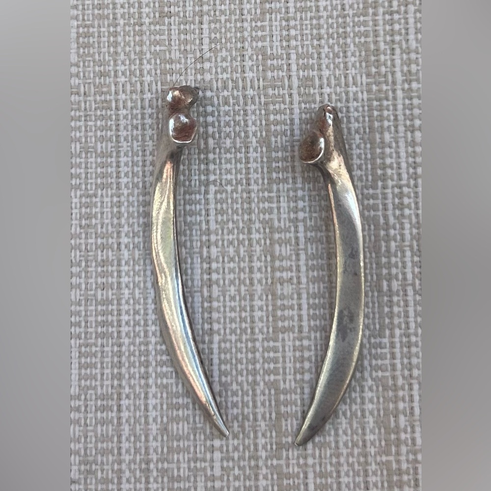 NWOT Sterling Silver Twig Earrings